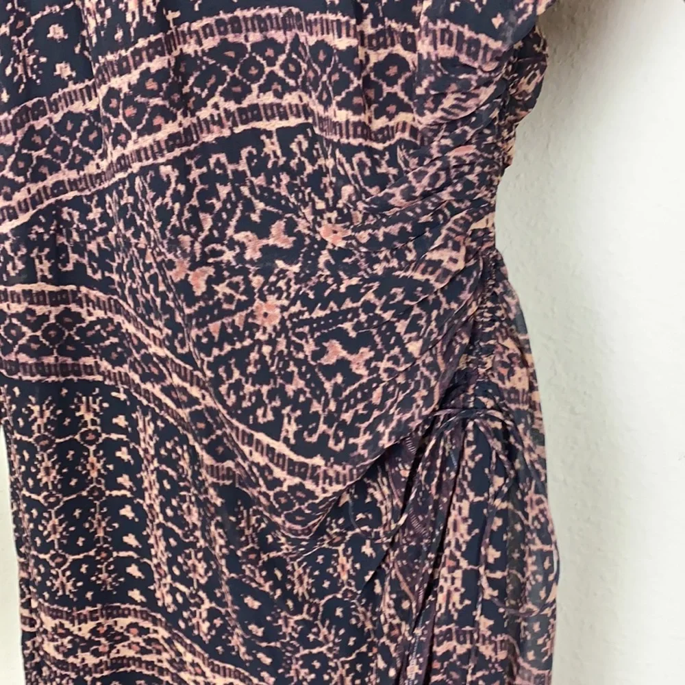 Ulla Johnson Aicha Silk Chiffon Dress - 6 - Picture 6 of 10